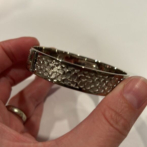 NWOT COACH Bangle Bracelet-Vintage Silver C
Signature - Authentic - Picture 6 of 7
